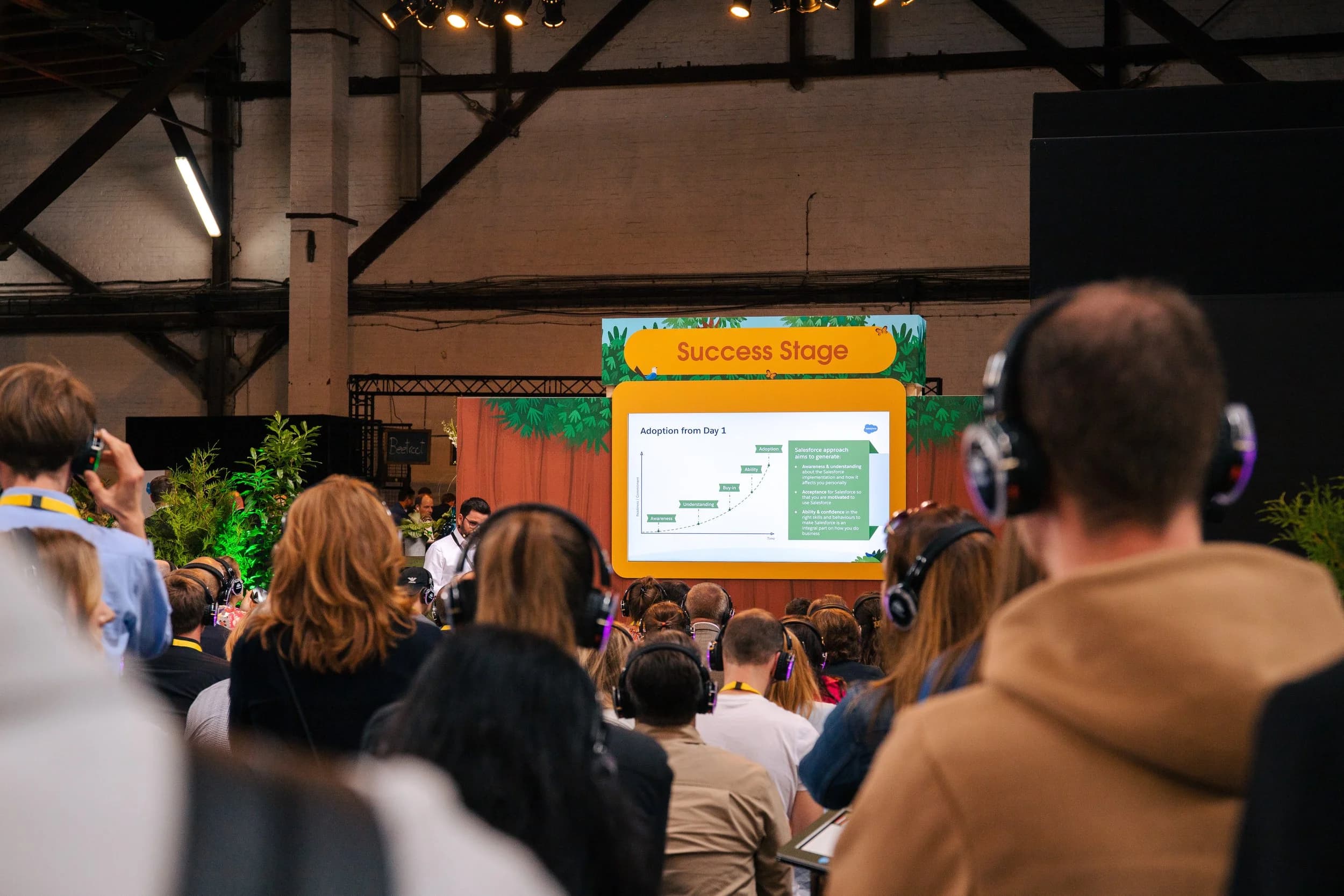 Salesforce World Tour Hamburg 2023 conference at Schuppen 52 — Hamburg, Germany