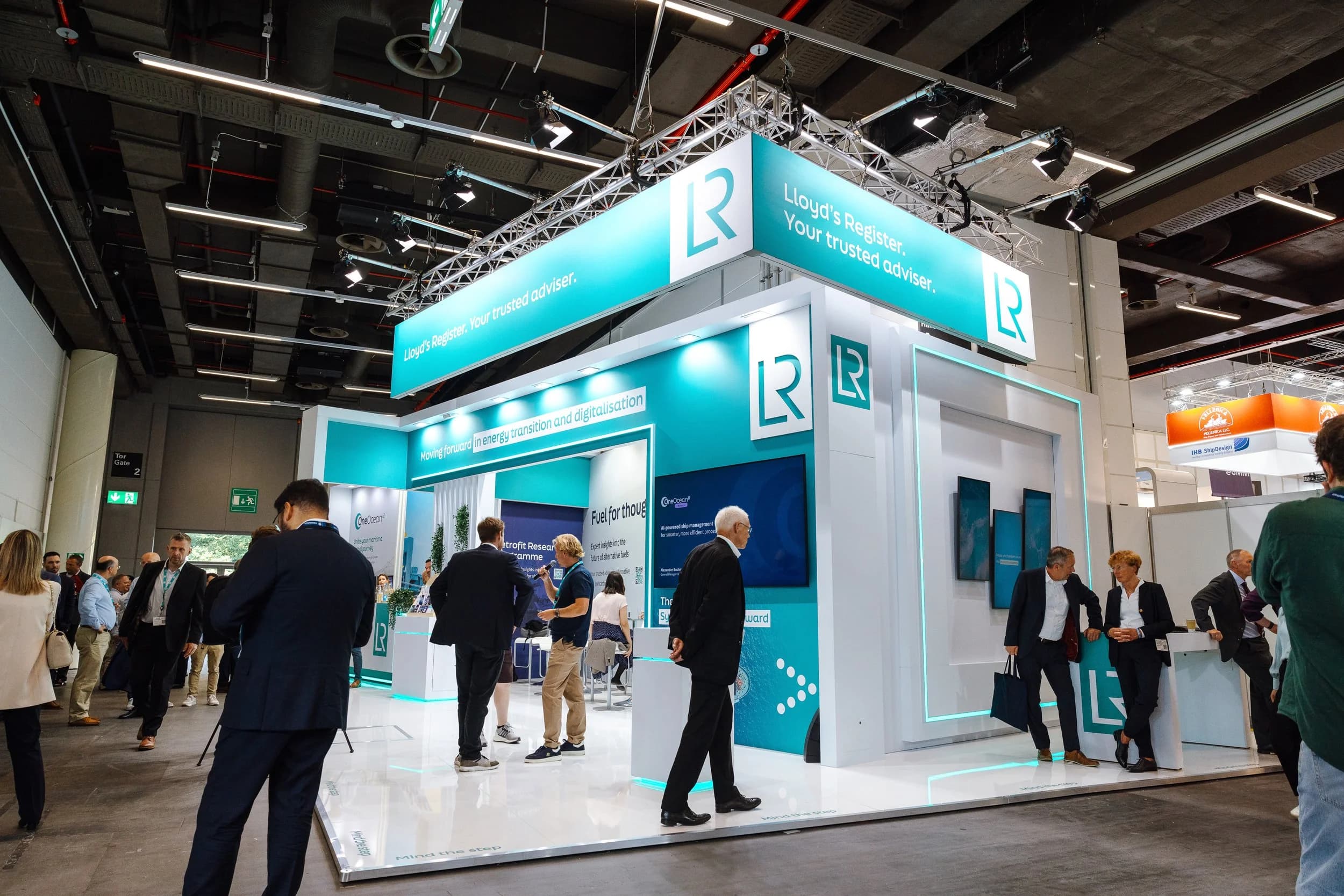 Lloyd's Register at SMM trade fair — Hamburg Messe und Congress, Hamburg, Germany