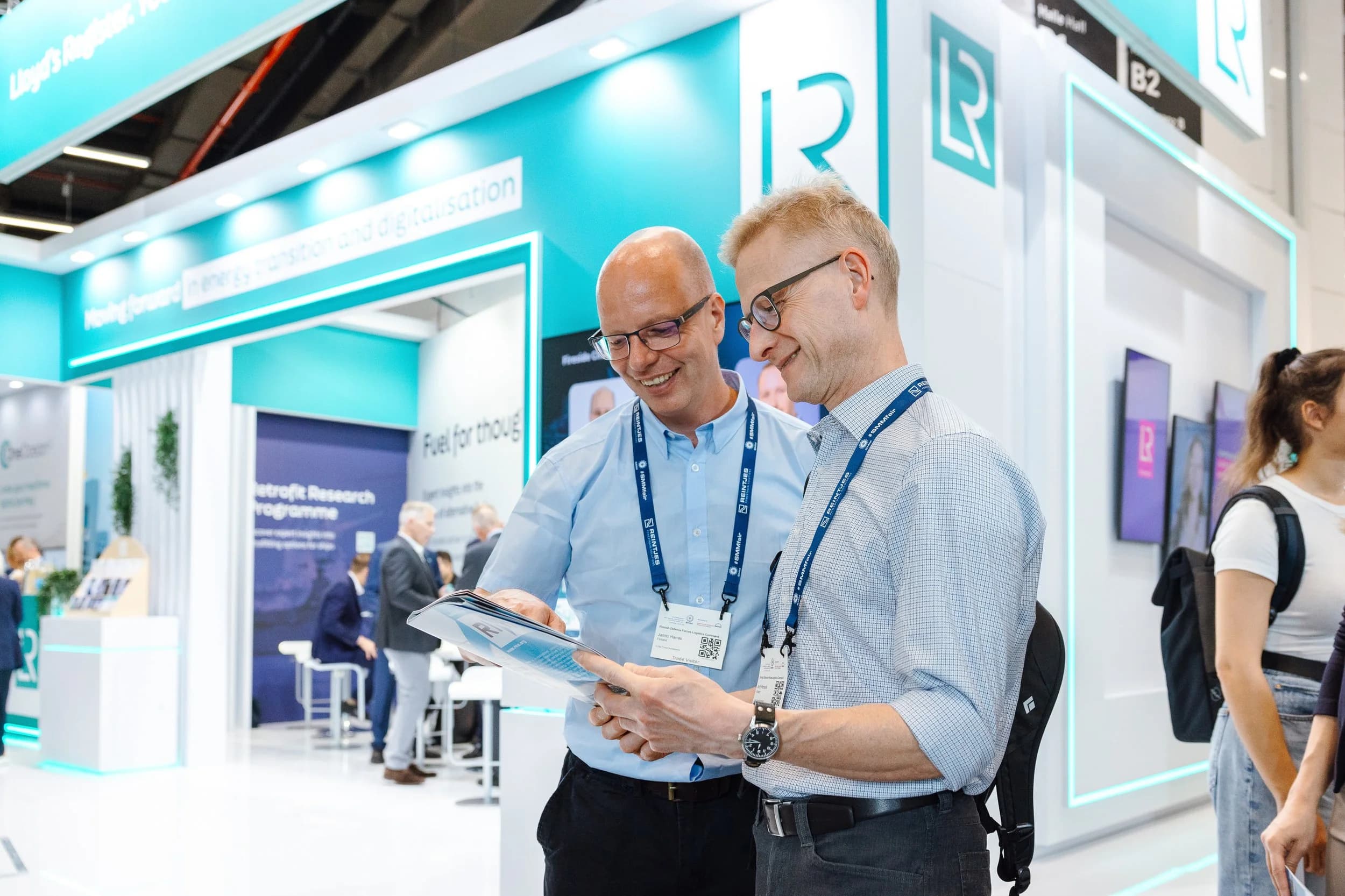 Lloyd's Register at SMM trade fair — Hamburg Messe und Congress, Hamburg, Germany
