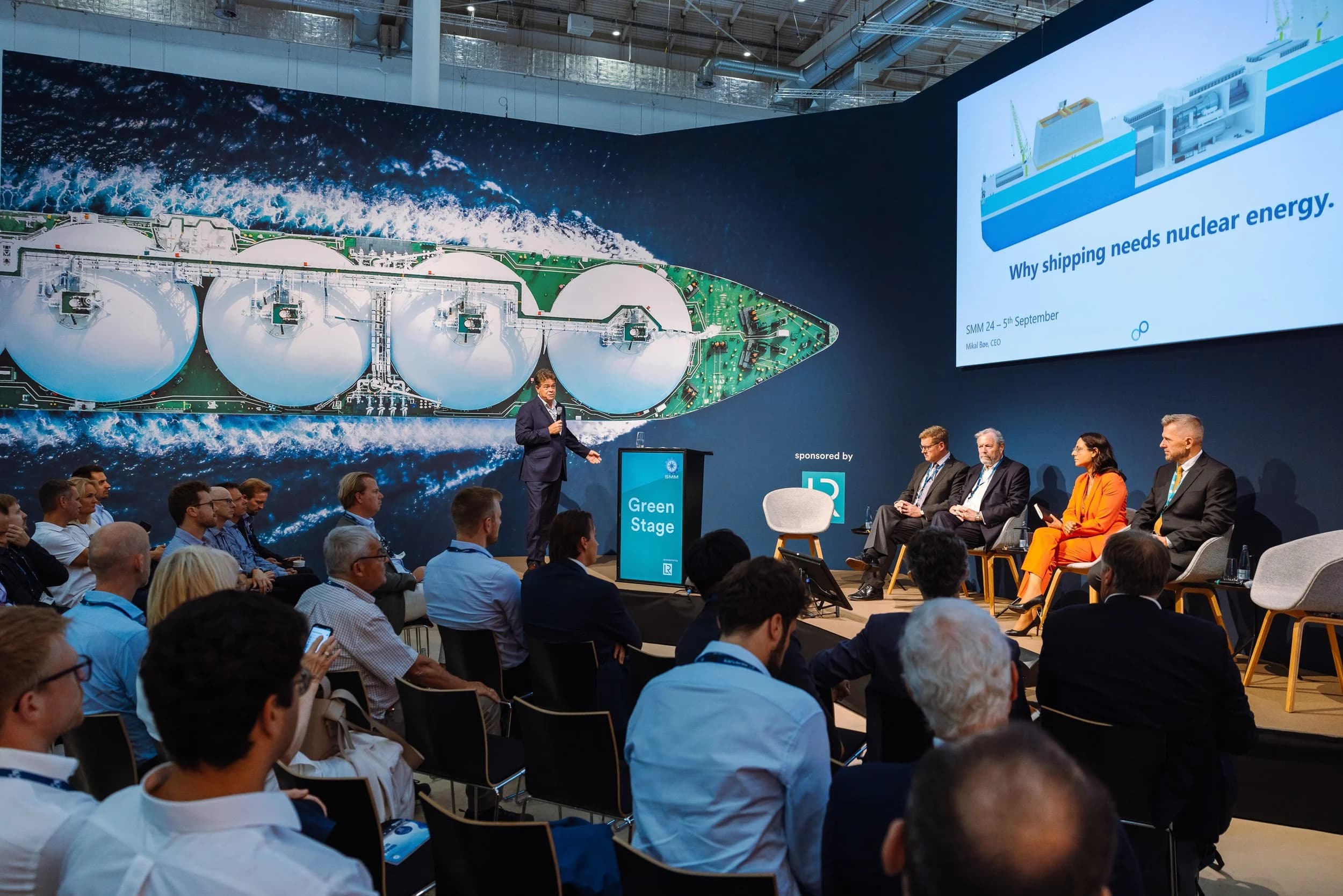 Lloyd's Register at SMM trade fair — Hamburg Messe und Congress, Hamburg, Germany