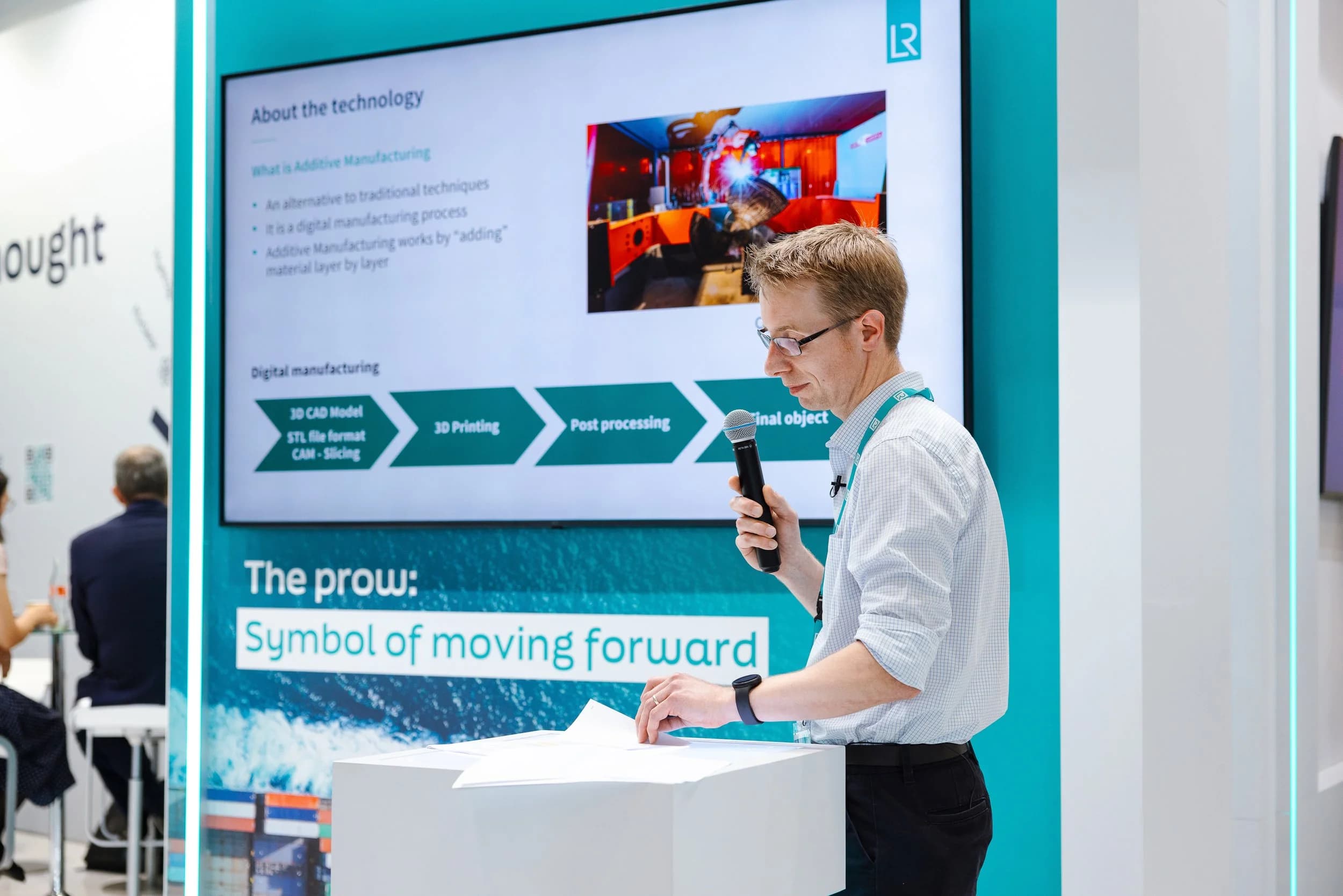 Lloyd's Register at SMM trade fair — Hamburg Messe und Congress, Hamburg, Germany