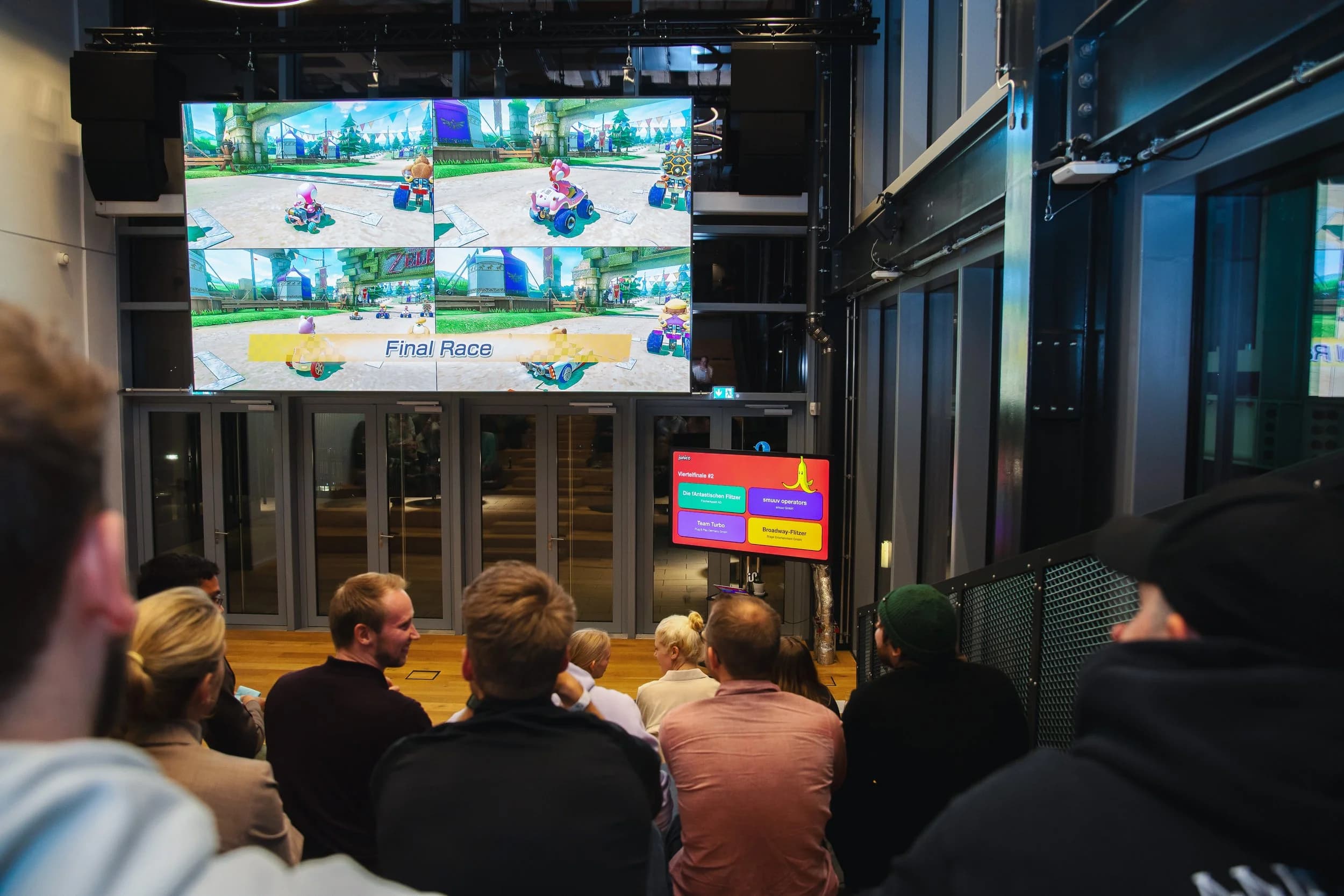 Mario game activation with Junico GmbH at Factory Hammerbrooklyn — Hamburg, Germany